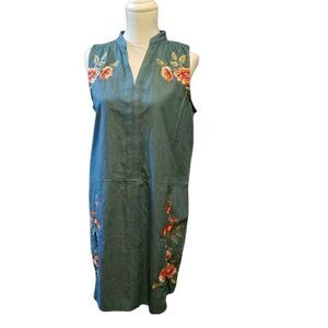 Dress Barn Westport 1962 Denim Dress Size 8